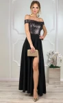Sukienka maxi Lea czarna 