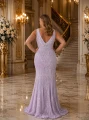 liliowa sukienka plus size, długa sukienka plus size, sukienka plus size na wesele, liliowa sukienka na wesele, długa sukienka cekinowa plus size, sukienka cekinowa na wesele plus size, elegancka sukienka plus size, sukienka wieczorowa plus size,