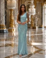 Sukienka bellagio kolor niebieski pretty women sukienka na wesele