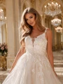 Sukienka maxi Garden kolor biało beżowy pretty women sukienka na wesele i studniówkę kraków butik w galerii king square