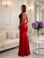 Maxi sukienka Ramona kolor czerwony pretty women