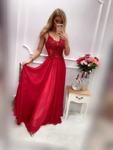 Sukienka Lukrecja czerwona