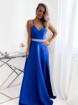 Sukienka maxi Salsa kolor szafirowy  
